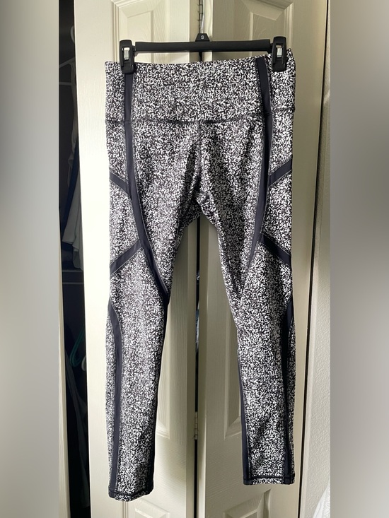 lululemon athletica Pants - lululemon athletica Black & White Speckle Panel Leggings